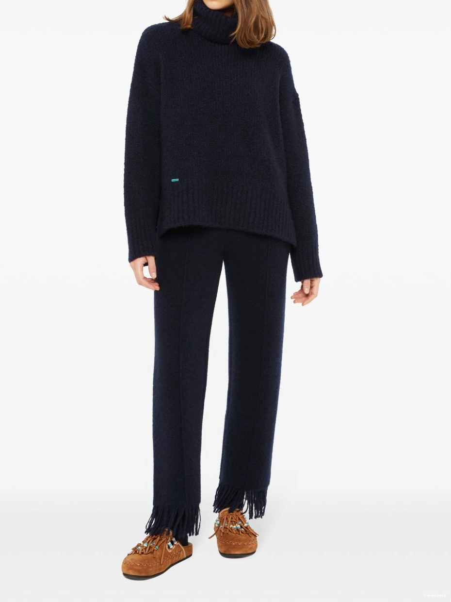 Affordable logo-plaque knitted Women Alanui jumper 0814